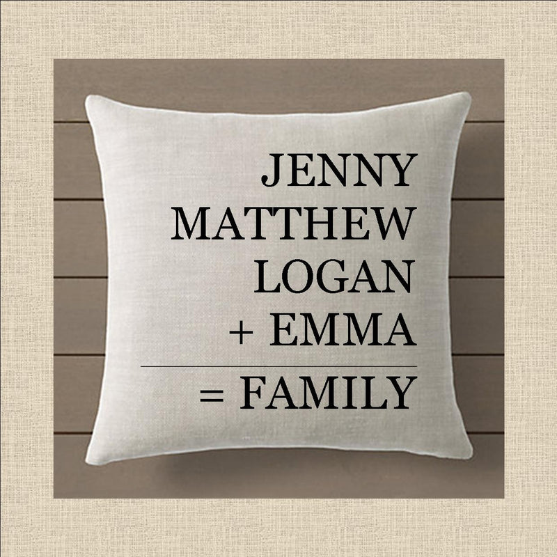 Pillow - Family Addition