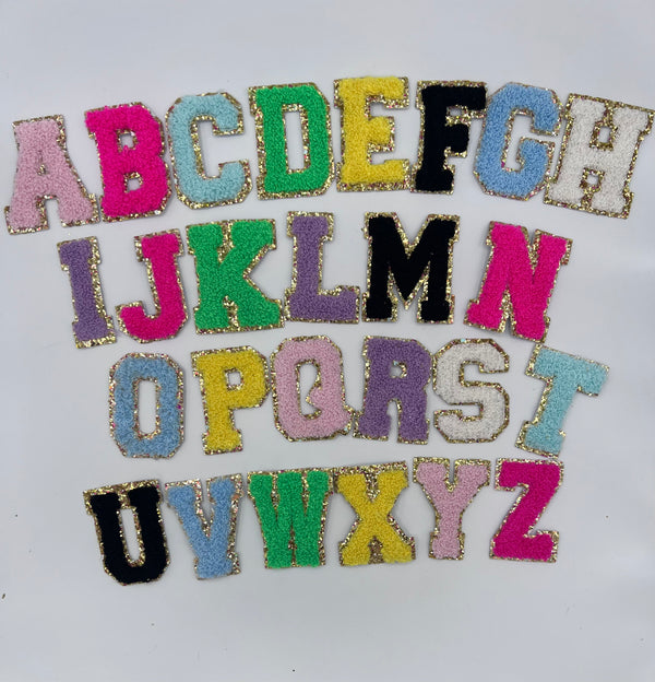 Patches Only - Alphabet Letters
