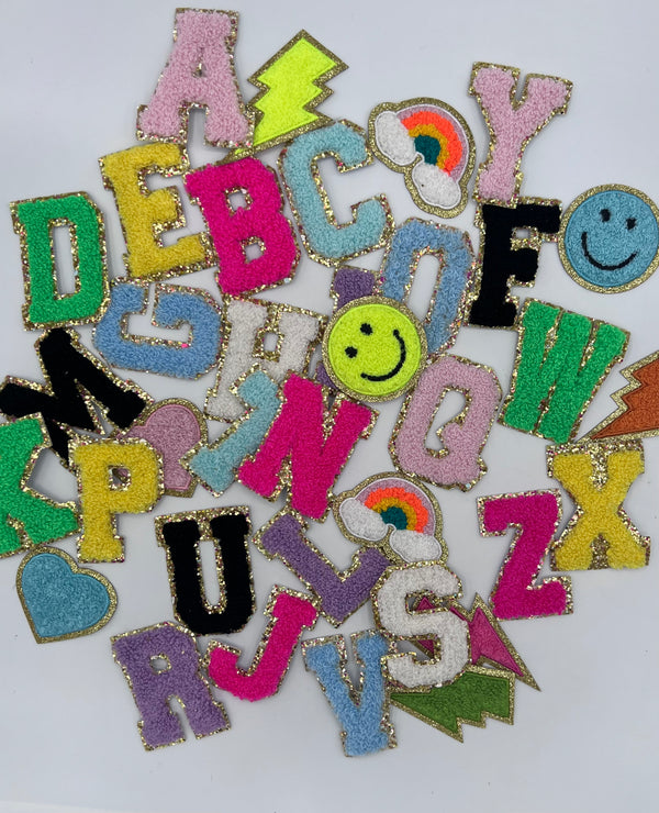 Patches Only - Alphabet Letters