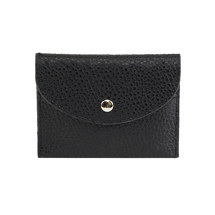 Pebbled Vegan Leather Cardholder