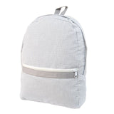 Mini Backpack - Seersucker