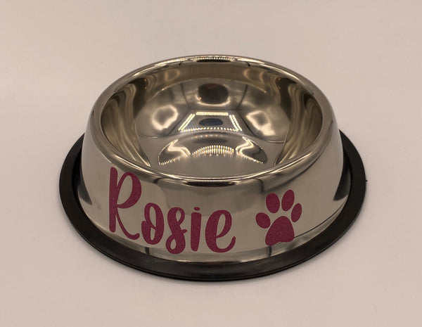 Pet Food Bowl - Stainless Steel