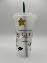 Starbucks Straw Cup - Graduation