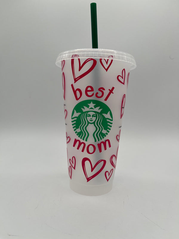 Starbucks Straw Cup - Hearts