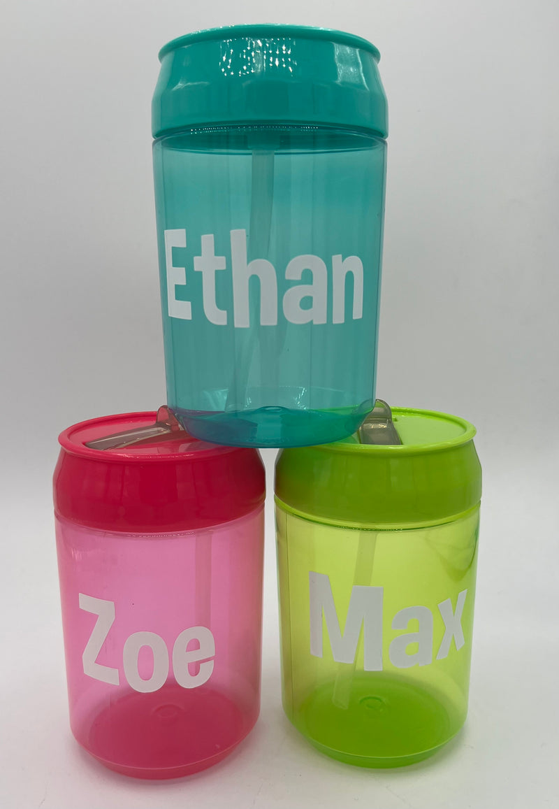 Water Bottle - Neon Cans