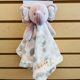 Cuddle Pal / Lovey - Elephants with Design