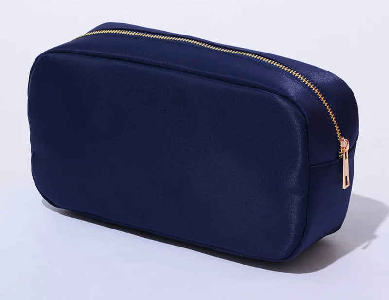 Cosmetic Case - Nylon with Embroidery