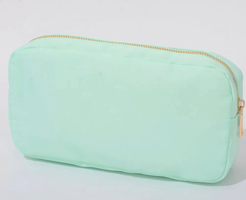 Cosmetic Case - Nylon with patches