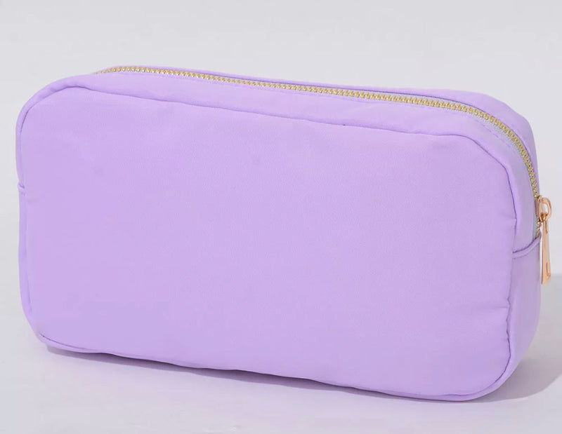 Cosmetic Case - Nylon with Embroidery