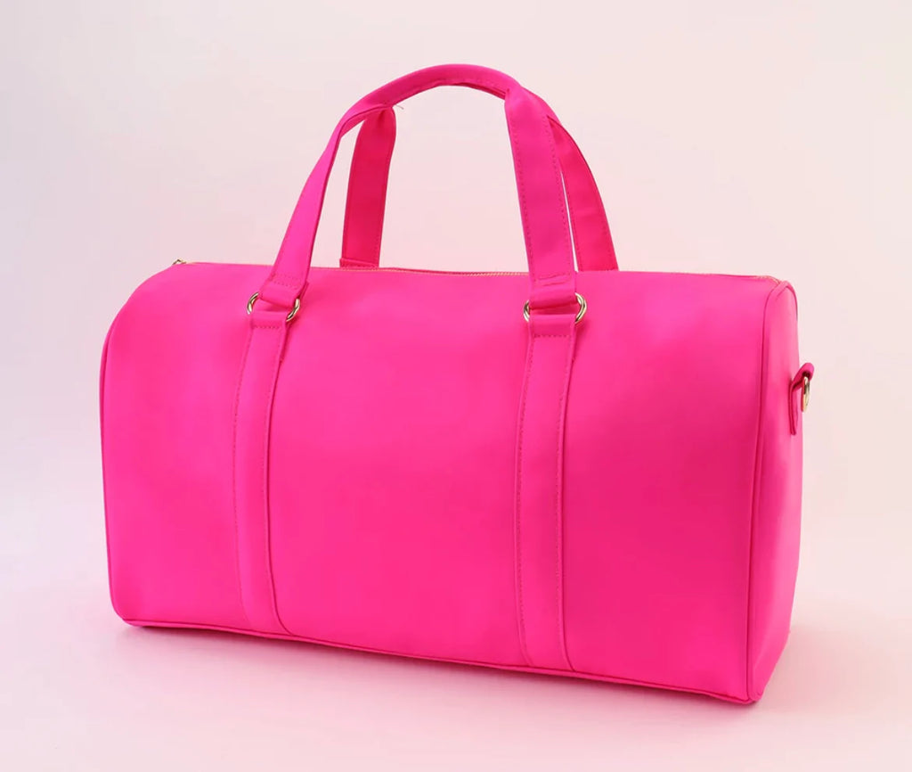 Duffle Bag Nylon with Embroidery A Z creations