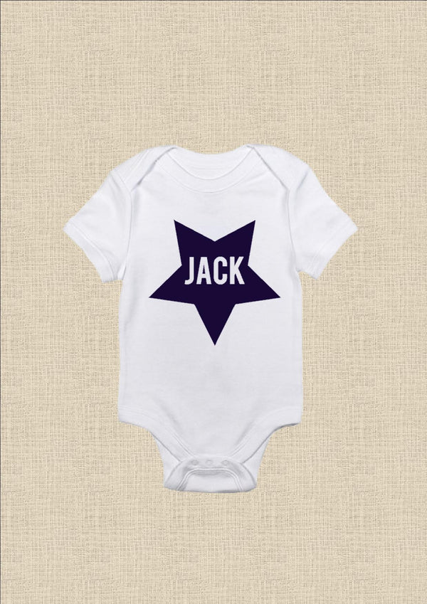 Onesie - Name in Star