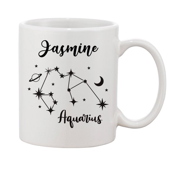 Ceramic Mug 11 oz - Zodiac Constellation