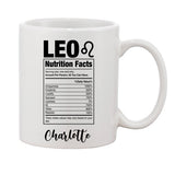 Ceramic Mug 11 oz - Zodiac Nutrition Facts