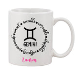 Ceramic Mug 11 oz - Zodiac Circular Traits