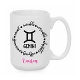 Ceramic Mug 15 oz - Zodiac Traits