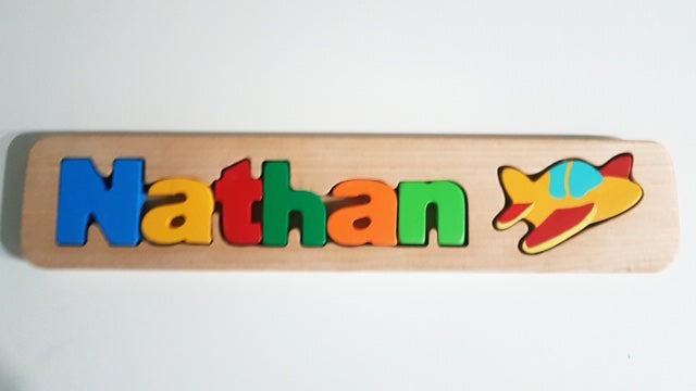 Wooden Puzzle with Name