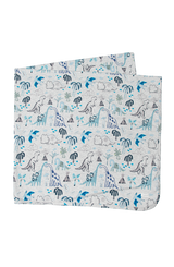 Baby Blanket - Muslin / Knit Stretch Blanket