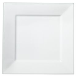 Ceramic Plate Square - Initial and Oval Frame
