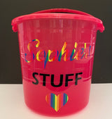 Toy Bin - Plastic with Handle