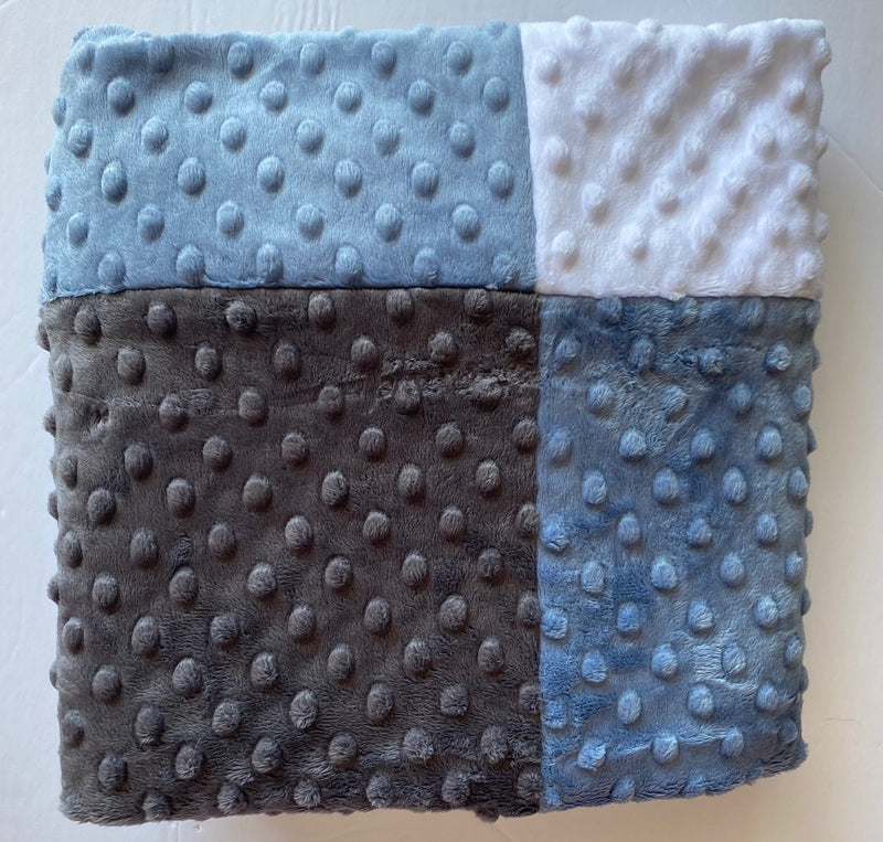 Baby Blanket - Patch Dimple Dot Deluxe