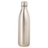 Water Bottle - Metallic Stainless Steel
