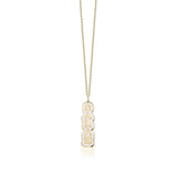 Jewelry - Necklace Enamel Name Vertical