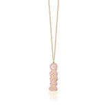 Jewelry - Necklace Enamel Name Vertical