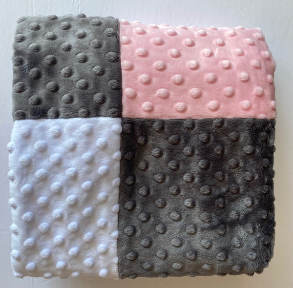 Baby Blanket - Patch Dimple Dot Deluxe