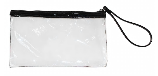 Transparent Pouch with Zip
